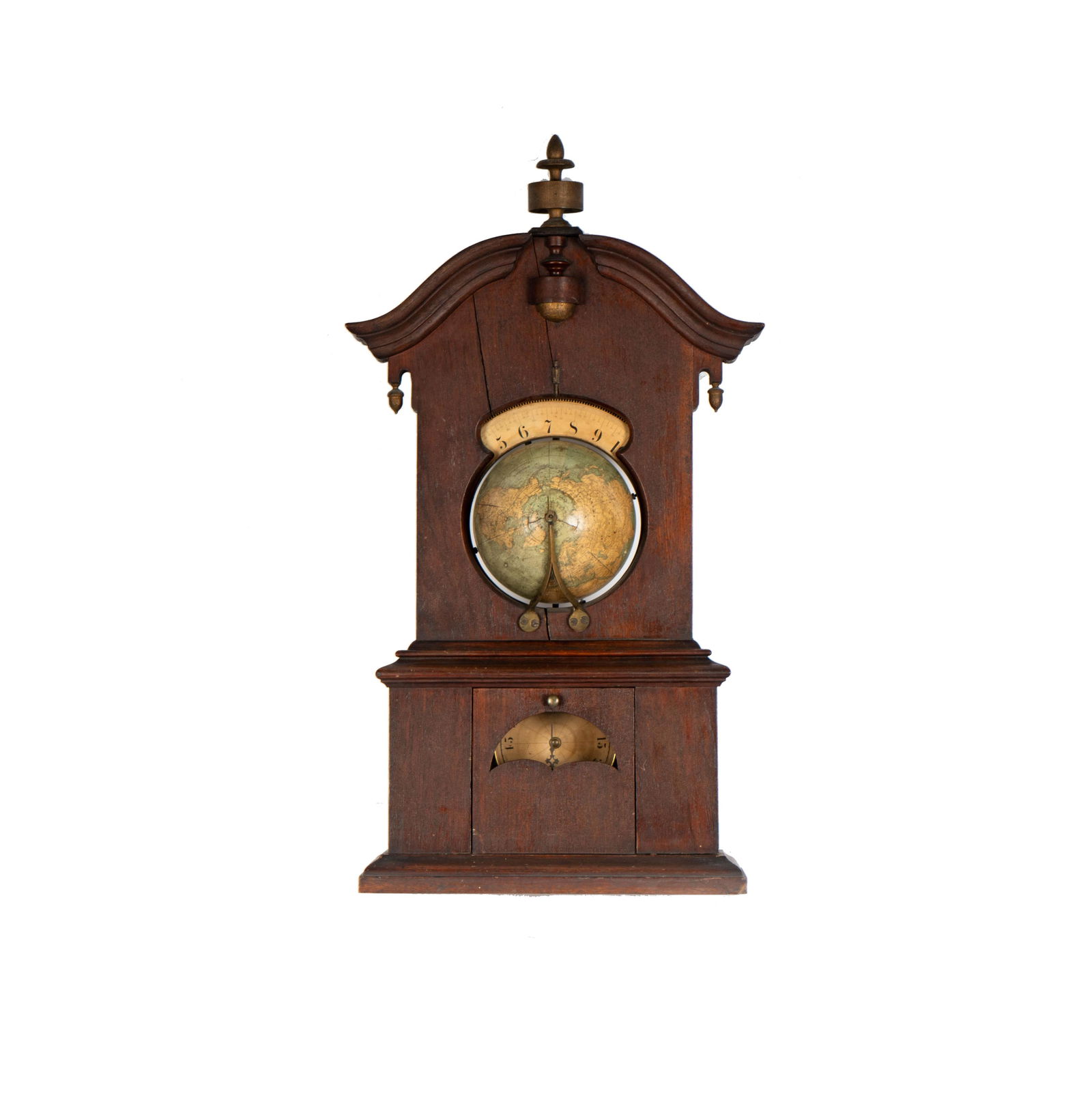 A Theodore R. Timby Solar Timepiece Globe Clock (1 of 13)