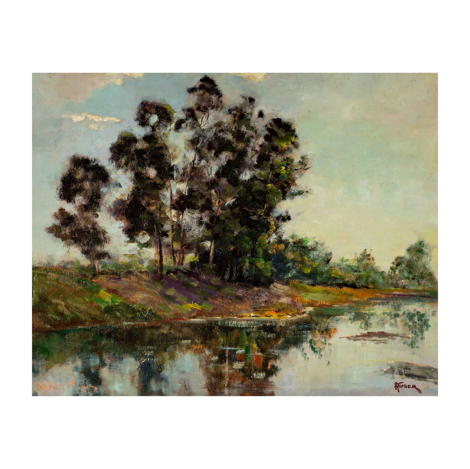Dedrick Brandes Stuber (1878-1954): Eucalyptus Grove, Silverlake (1 of 10)