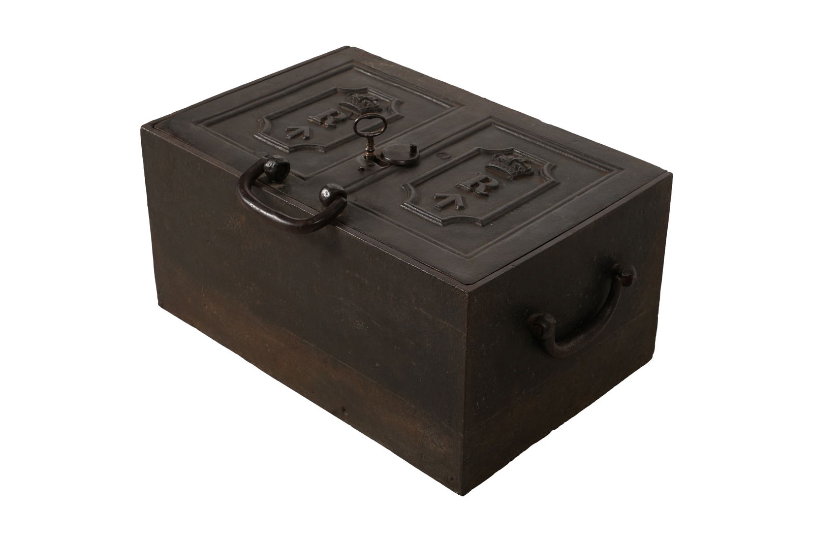 A Victorian Iron Strong Box (1 of 6)