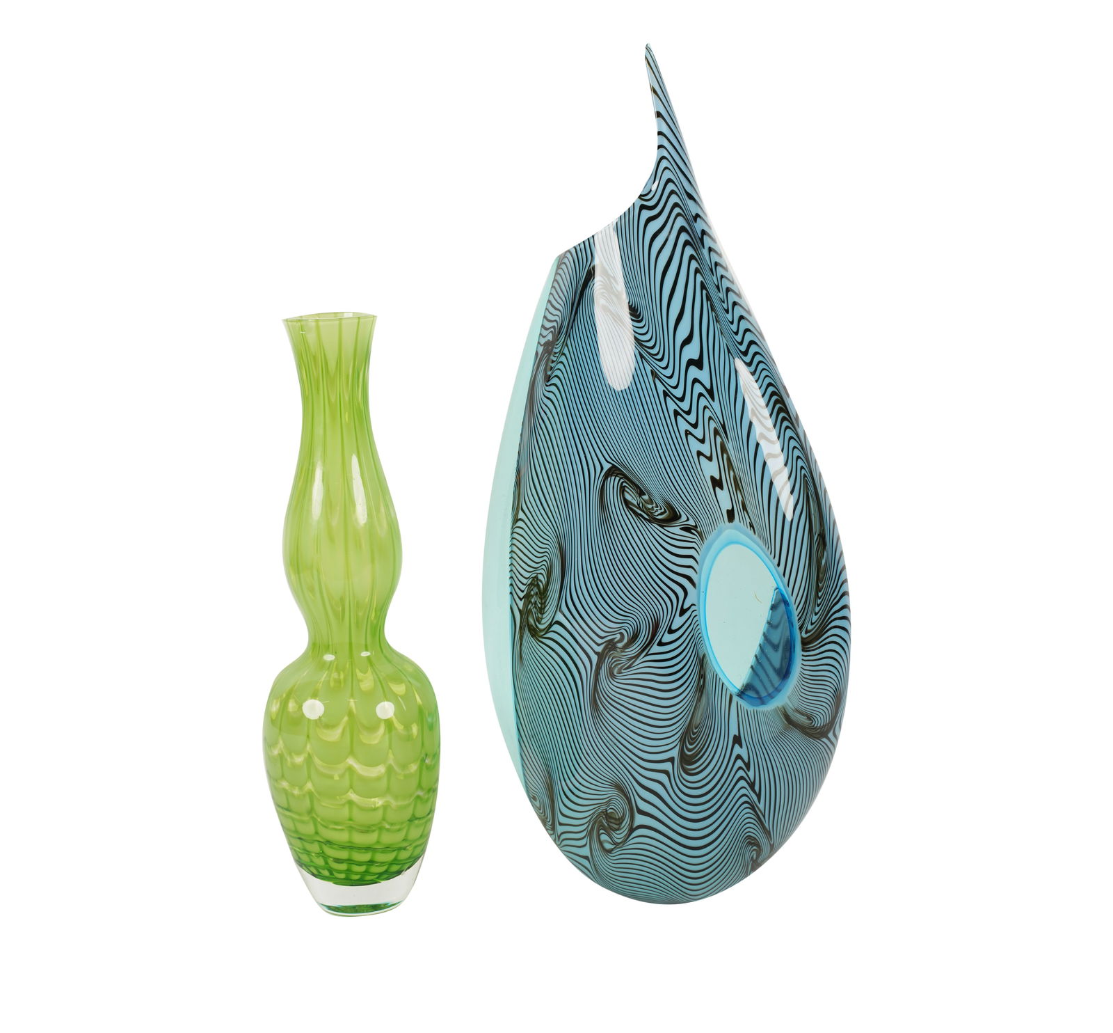 Two Glass Vases: Murano and Waterford (1 of 11)