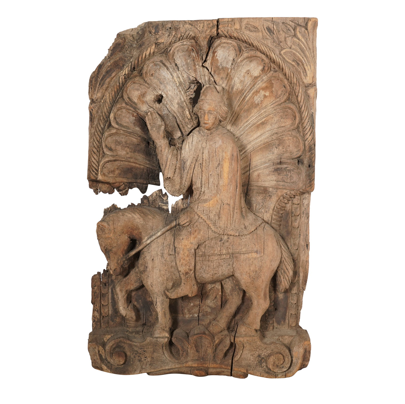 A Continental Carved Wood Panel (1 of 5)