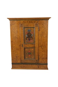 A Grain-Painted Cupboard