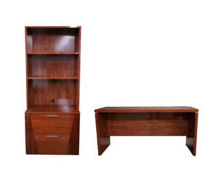 An Italian Modern File Cabinet and Console Table