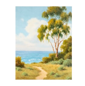 David Chapple (B. 1947): Coastal Path