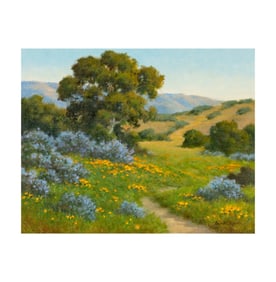 David Chapple (B. 1947): Back Country Lilac