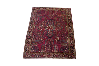 A Persian Sarouk Rug