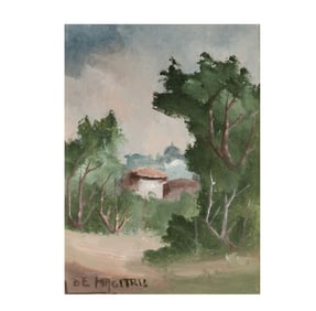 Leo (Leonardo) De Magitris (B. 1933): Italian Landscape