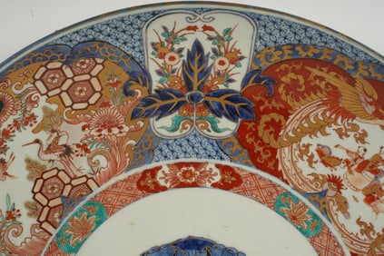An Imari Porcelain Charger