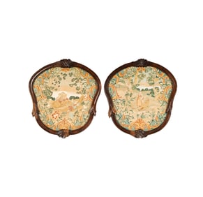 A Pair of Antique Tapestry Panels