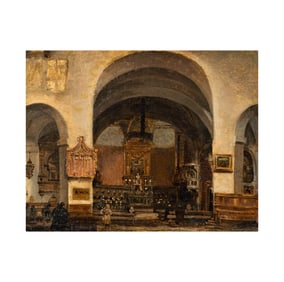 Continental School: Church Interior