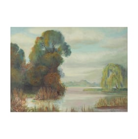 American School: Lake Landscape