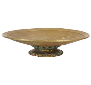 A Continental Bronze Tazza