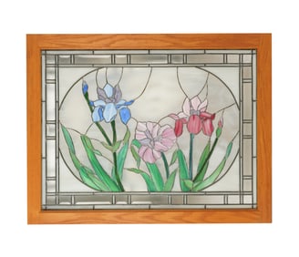 A Stained Glass Panel