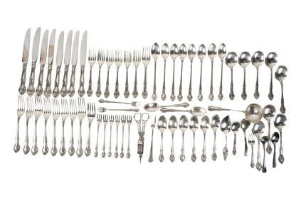 A Gorham Sterling Flatware Service