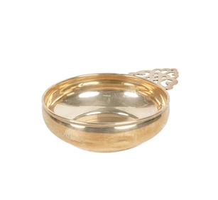 A Georg Jensen Sterling Porringer