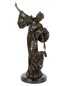 After Agathon Leonard (1841 - 1923): Danseuse au Cothurne