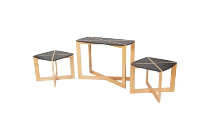 A Group of Contemporary Side Tables