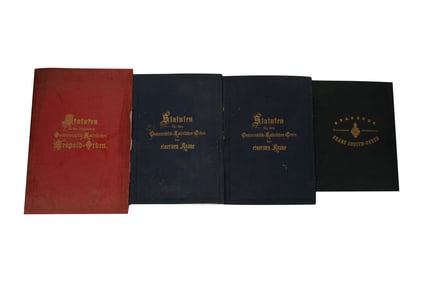 Four German Statutes/Statuten Books