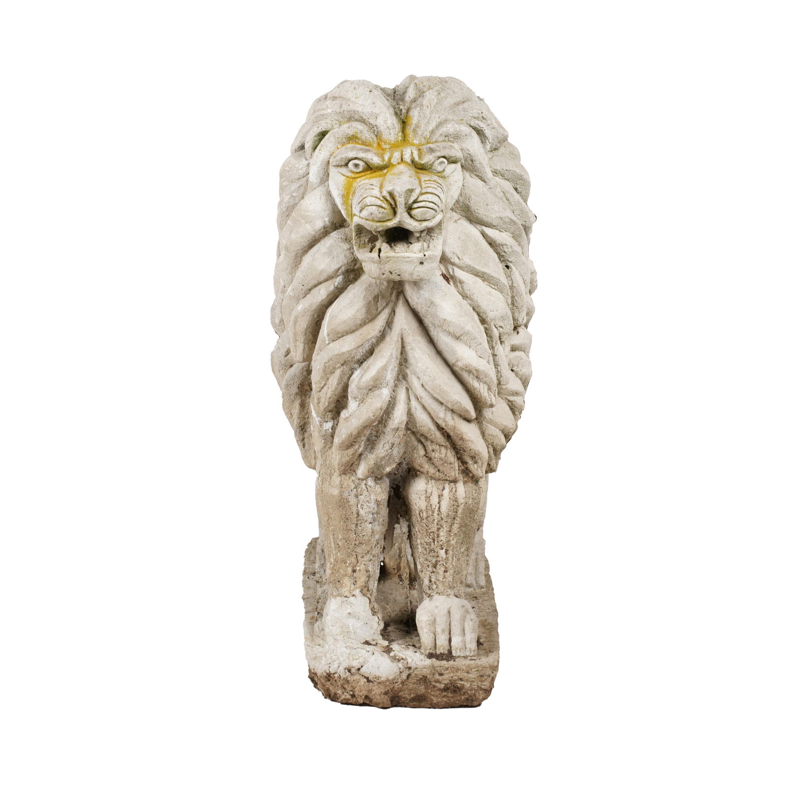 A Cast Stone Lion Figure (1 of 8)