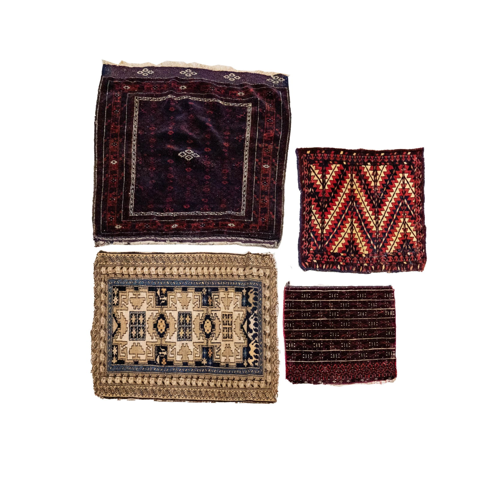 Four Antique Persian Rugs (1 of 20)