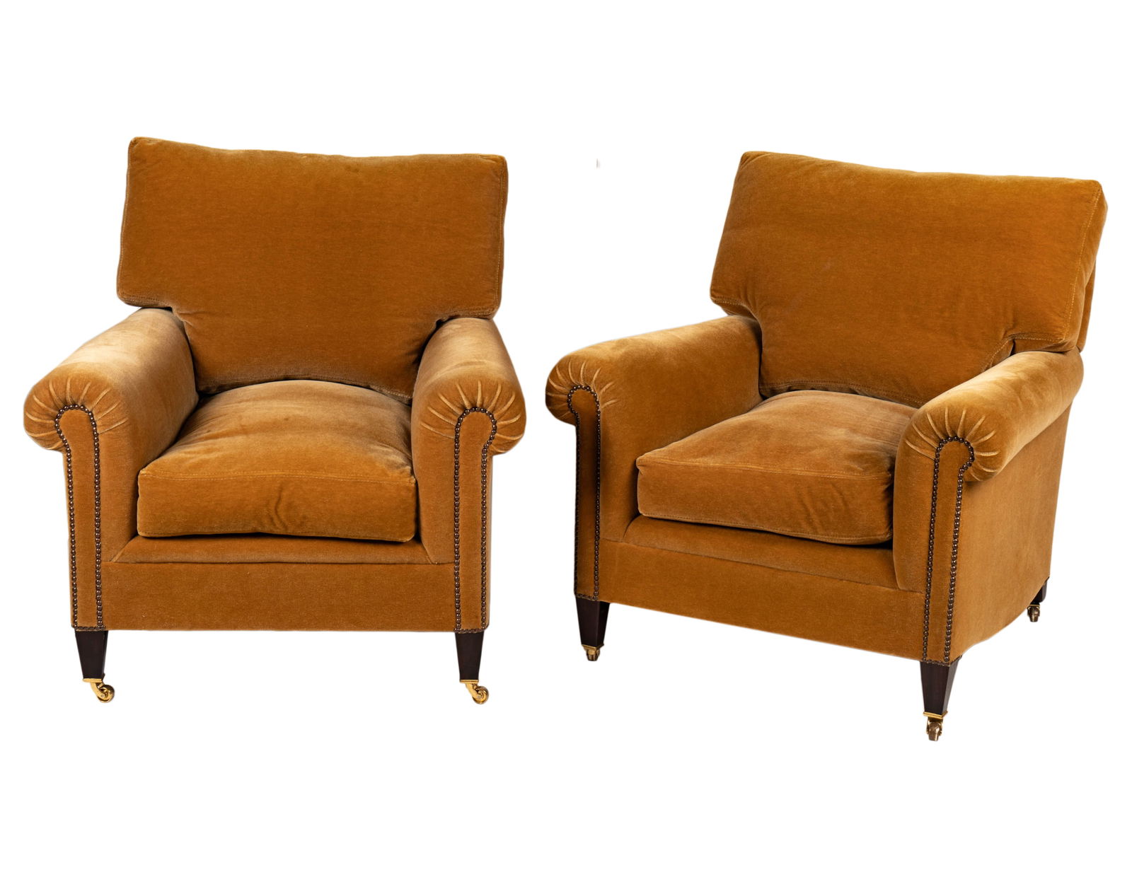 George Smith Pair of Arm Chairs (1 of 15)