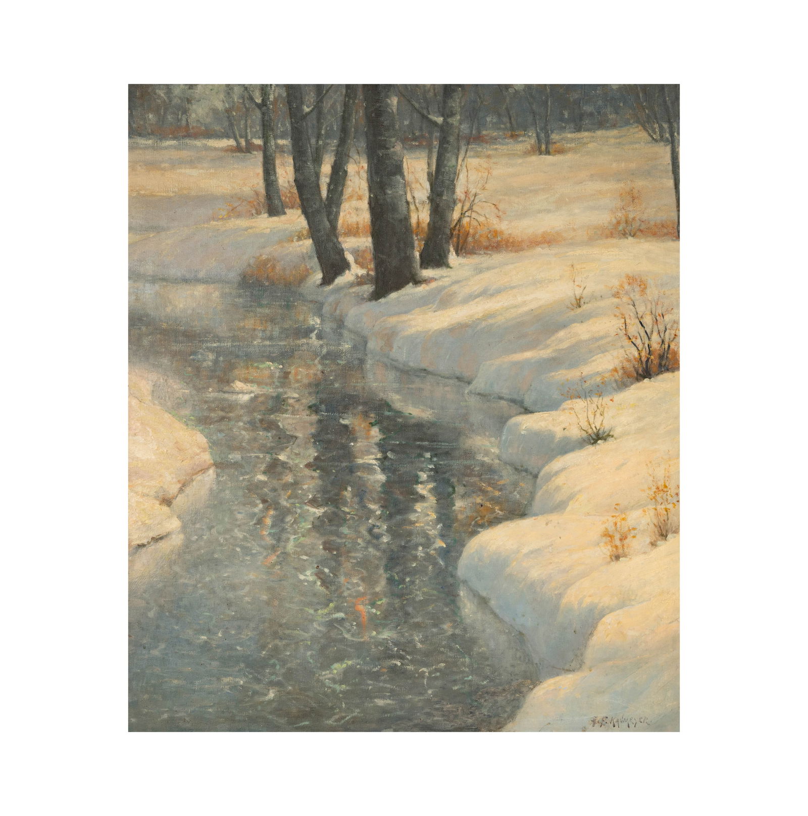 George Frederick Kaumeyer, 1856-1951, Winter Sunlight (1 of 11)