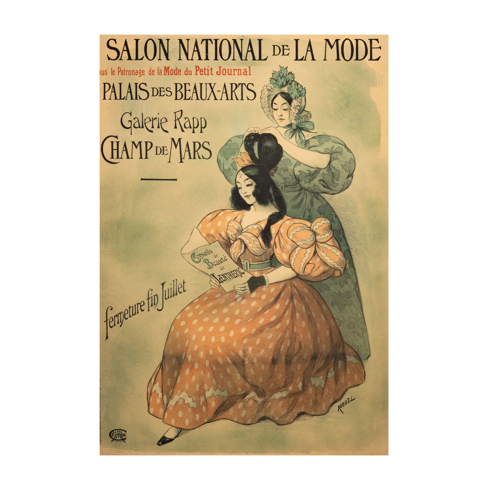Auguste Roedel, 1859-1900, Salon Nacional de La Mode (1 of 11)