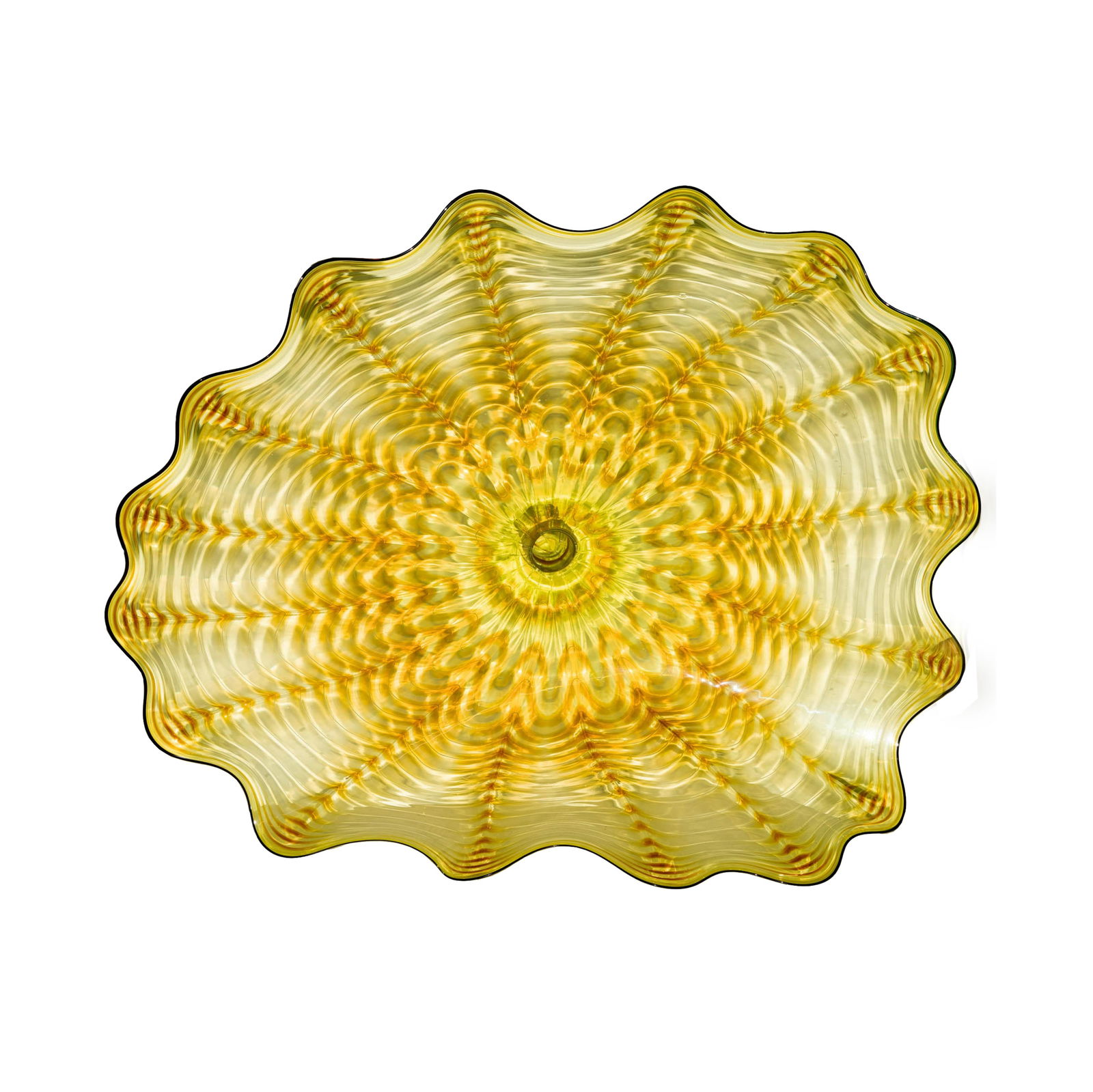 Dale Patrick Chihuly, 1941, Chartreuse Wall Installation (1 of 16)