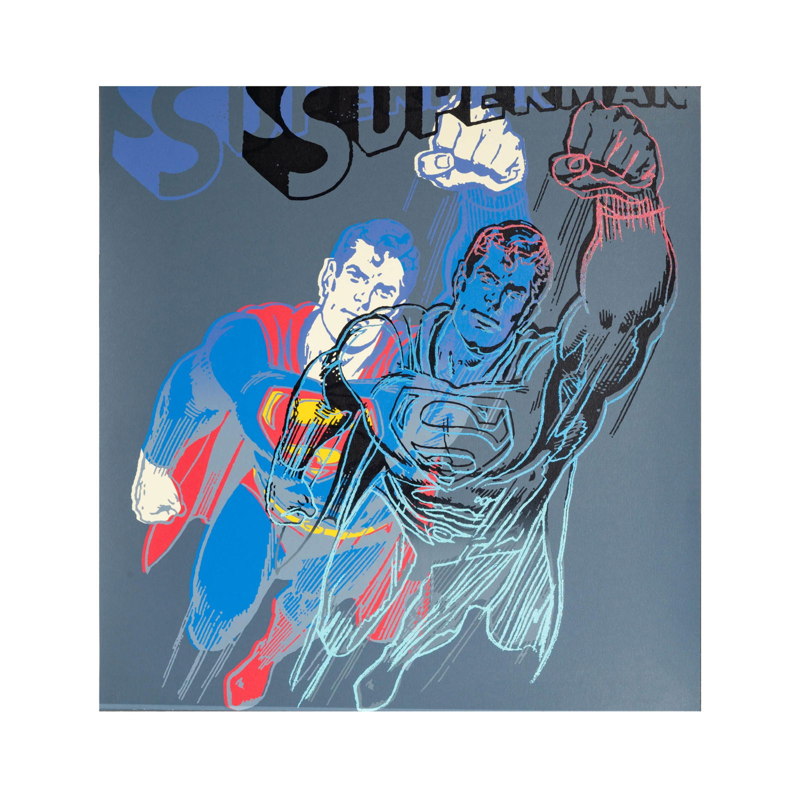Andy Warhol, American 1928-1987, Superman, from Myths (Feldman & Schellmann II.260) (1 of 7)