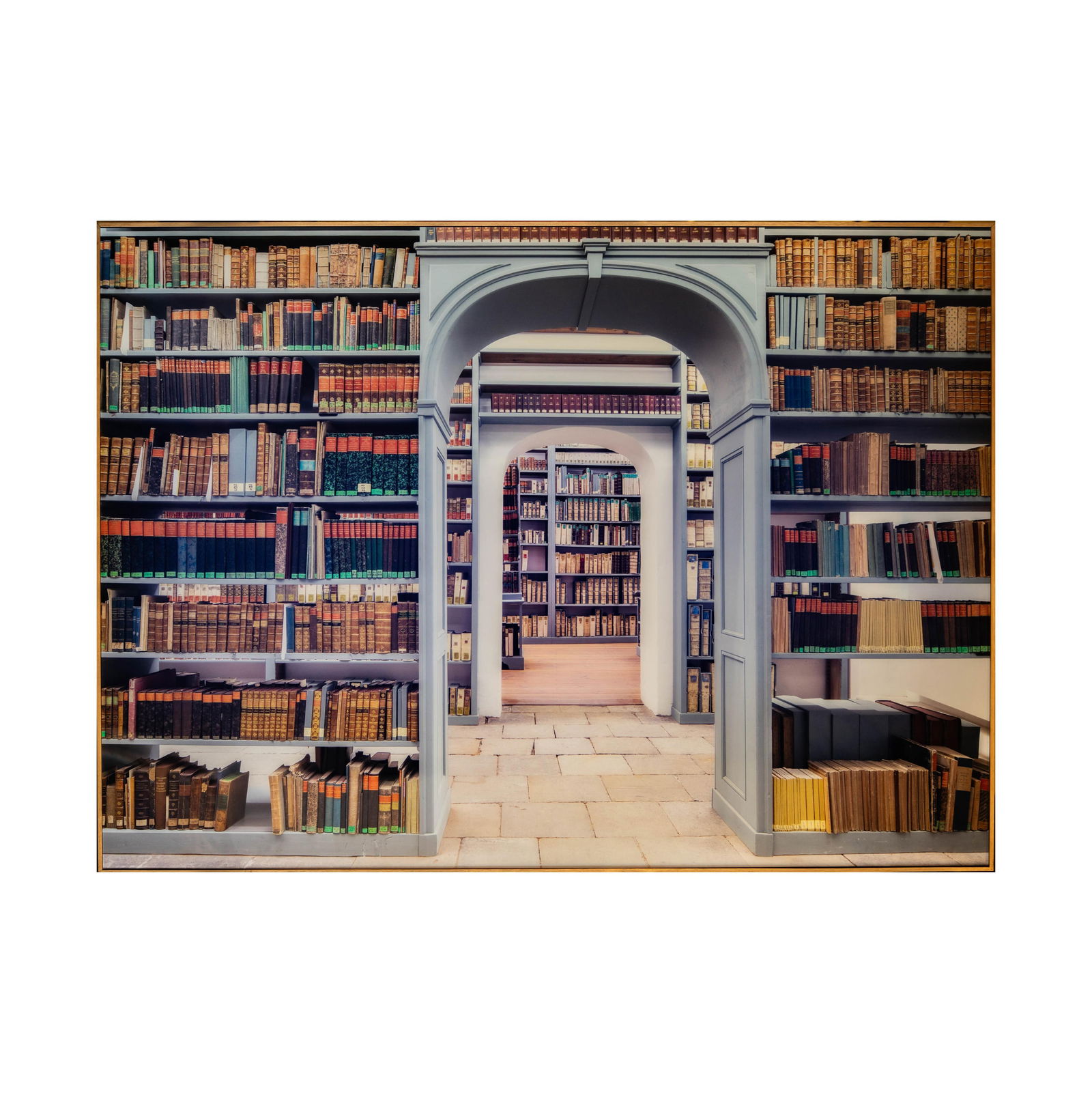 Reinhard Goerner (German 1950-): Milich'sche Library (1 of 9)