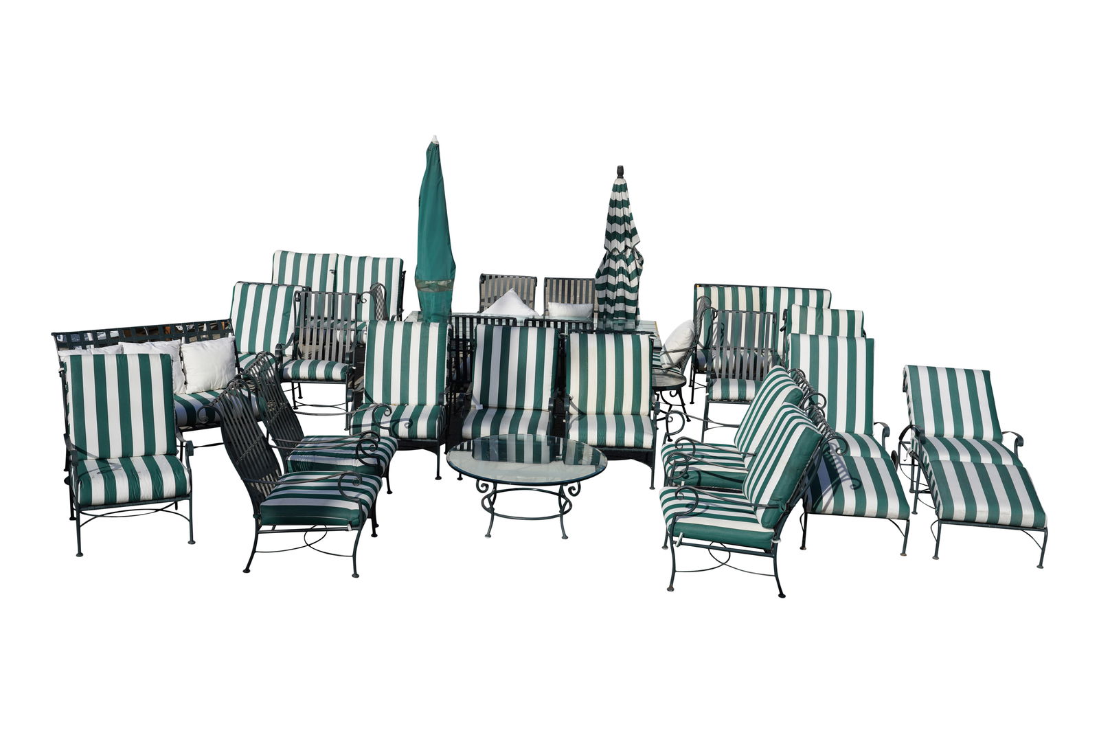 Set of Green Patio Furniture (1 of 16)