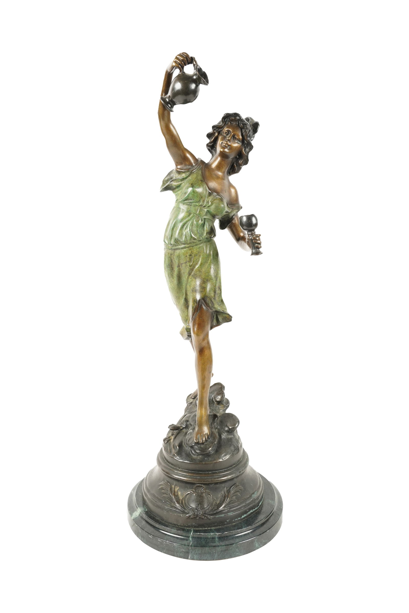 After Auguste Moreau (1834-1917): Bacchanalian Figure (1 of 9)