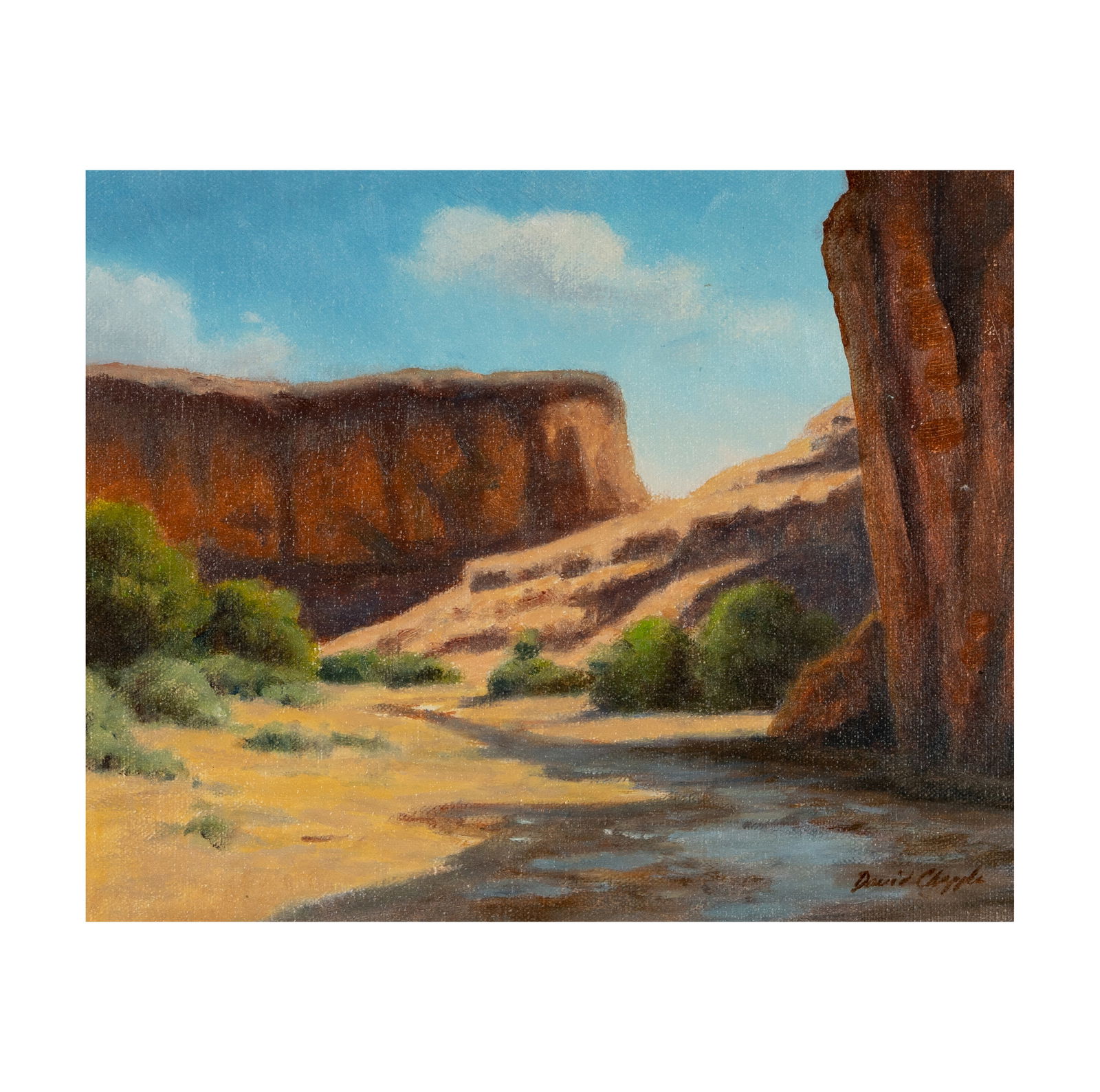 David Chapple (B. 1947): Canyon Shadows (1 of 10)