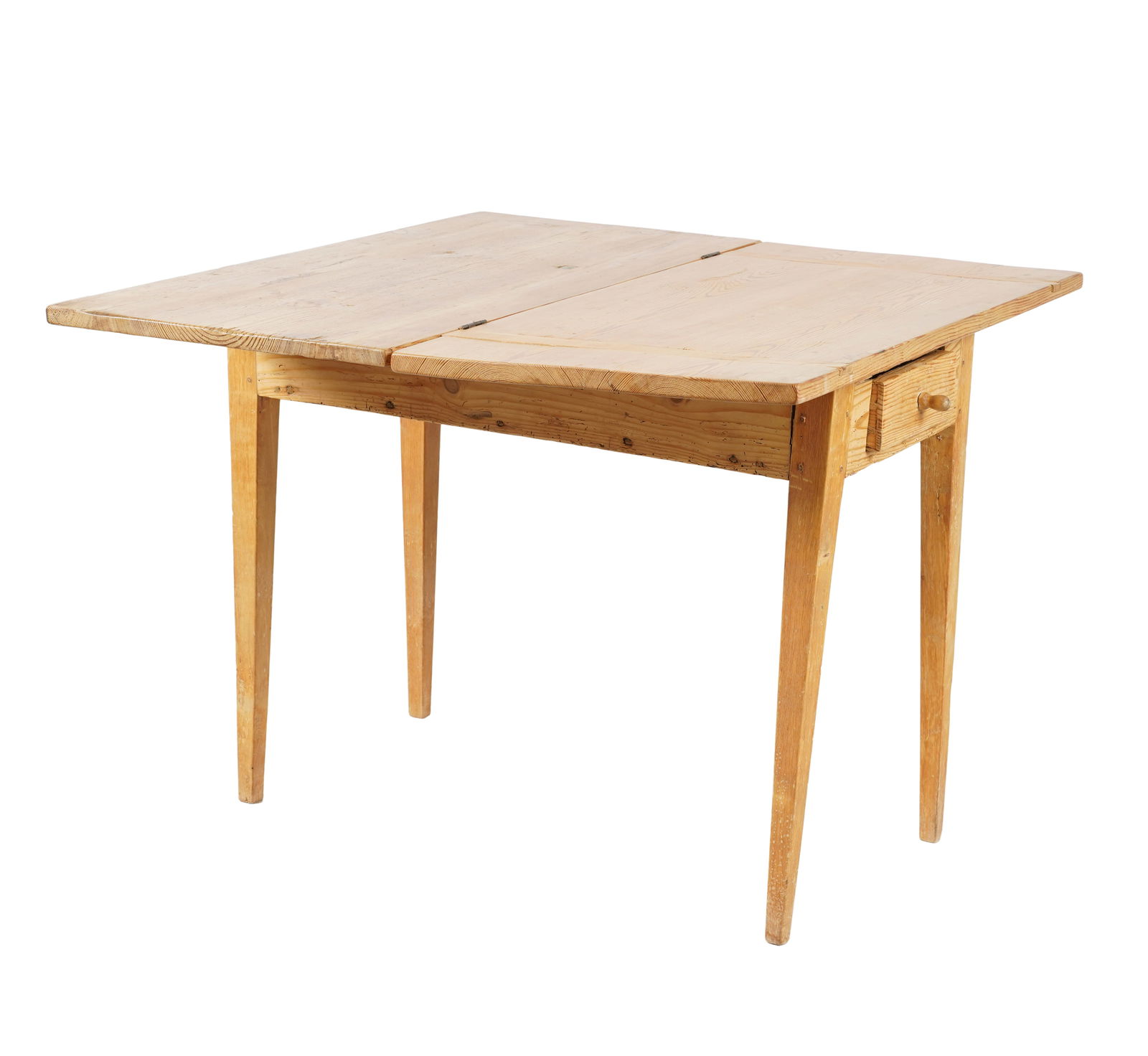 A Rustic Pine Flip-Top Table (1 of 8)