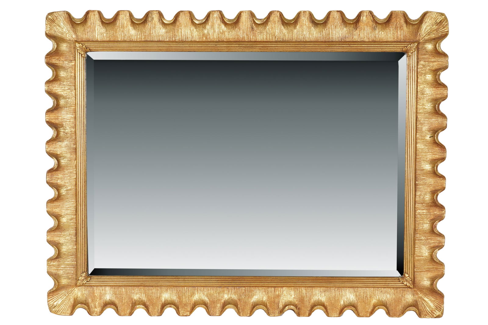 A Giltwood Rectangular Wall Mirror (1 of 9)