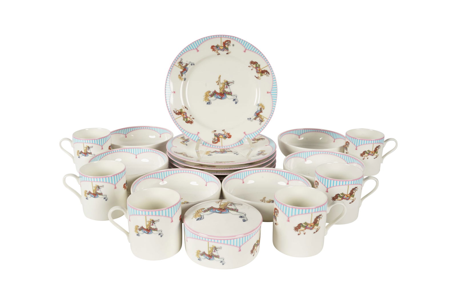 A Tiffany and Co. Porcelain Child's Service for Six (1 of 10)