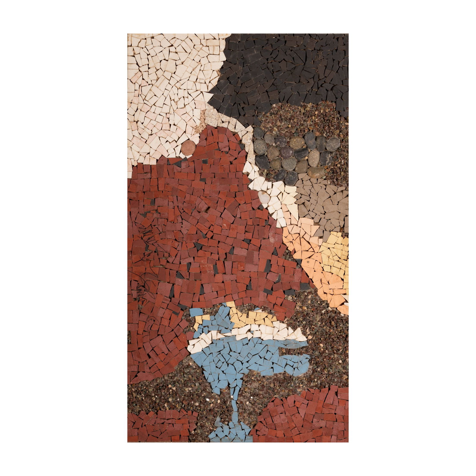 A Framed Mosaic Abstract Plaque (1 of 11)