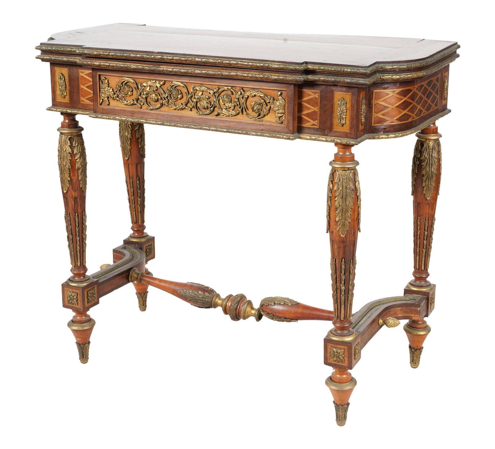 A Louis XVI-Style Marquetry Games Table (1 of 10)