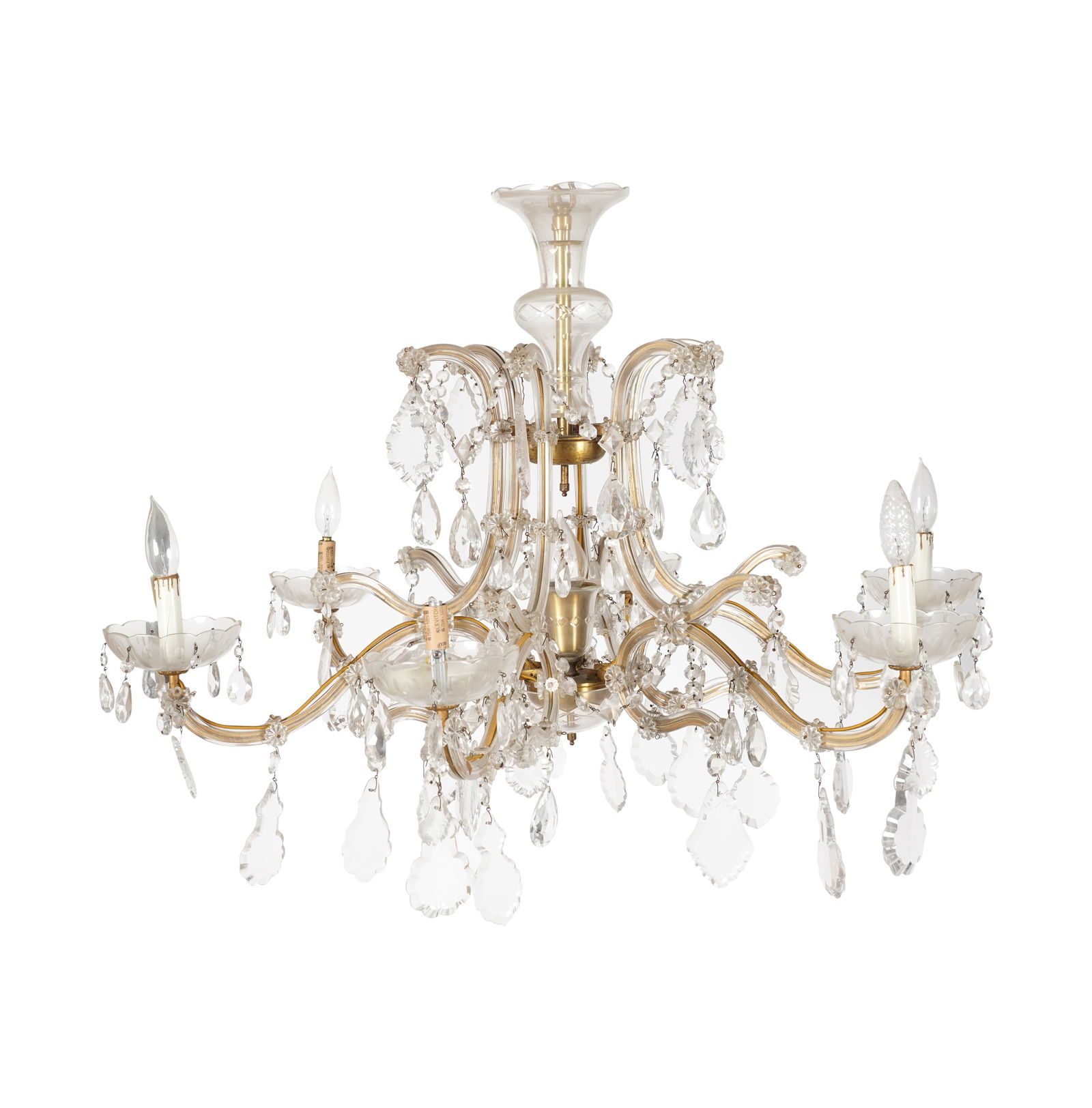 A Venetian Crystal Chandelier (1 of 12)
