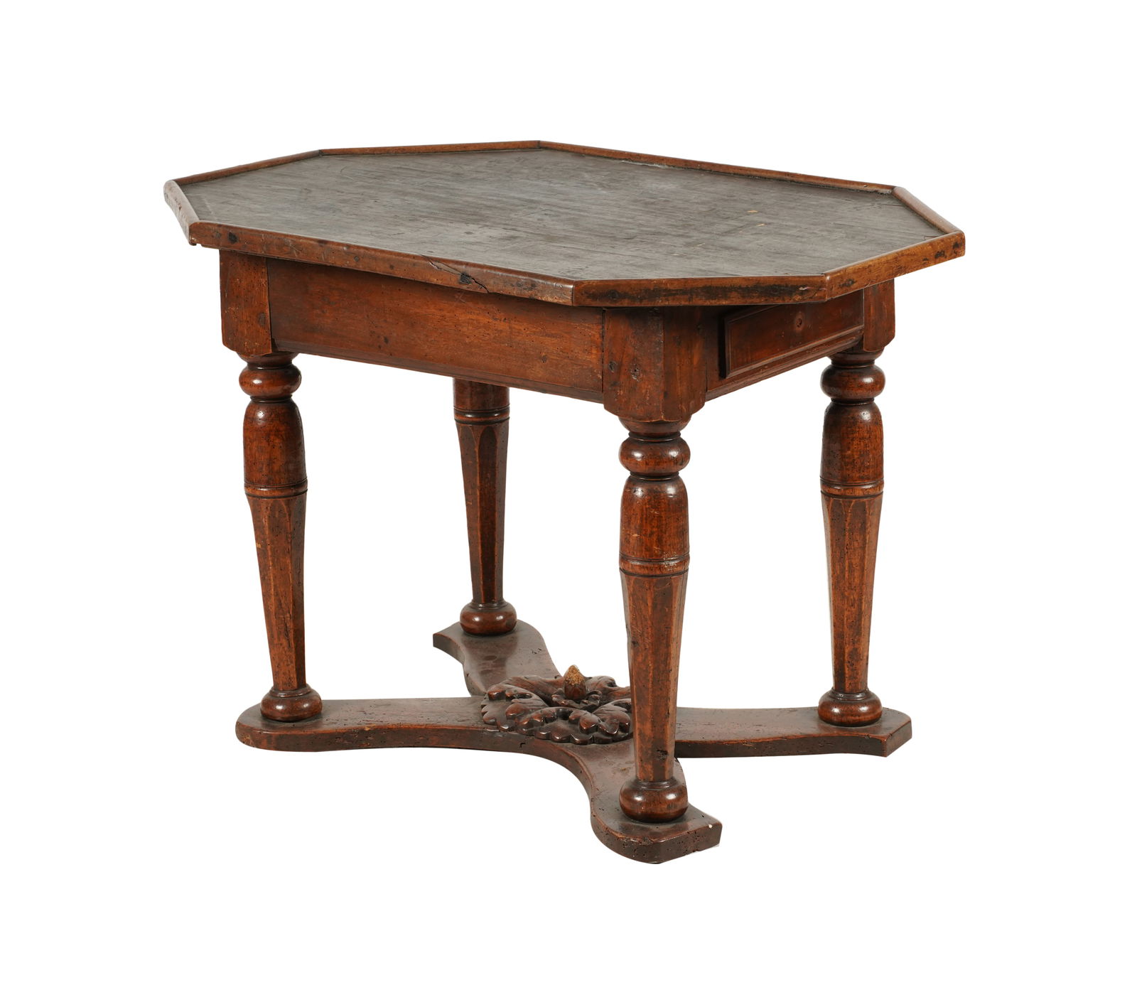 An Italian Walnut Side Table (1 of 13)