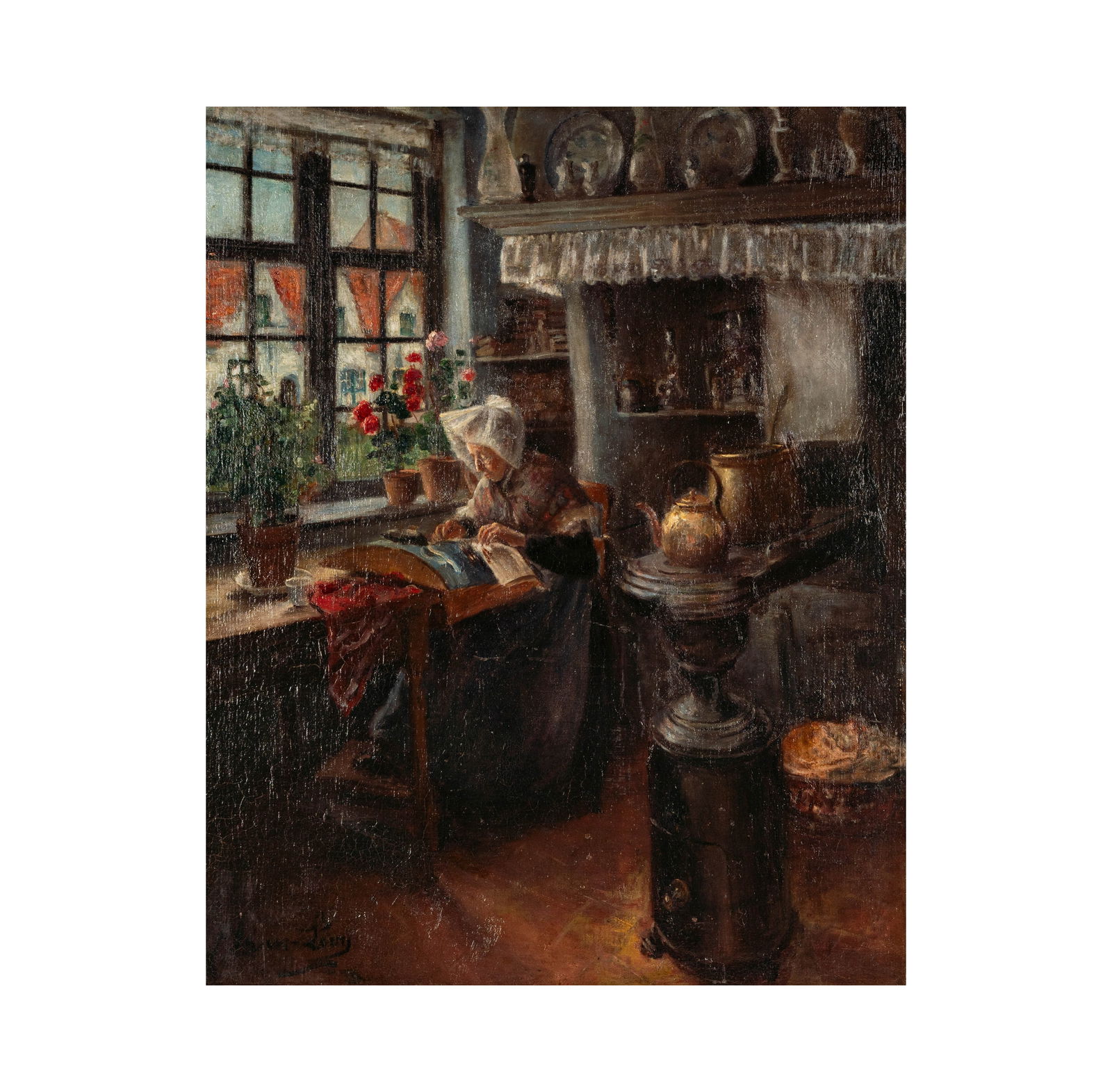 Alexander Oscar Levy: Woman in an Interior (1 of 10)