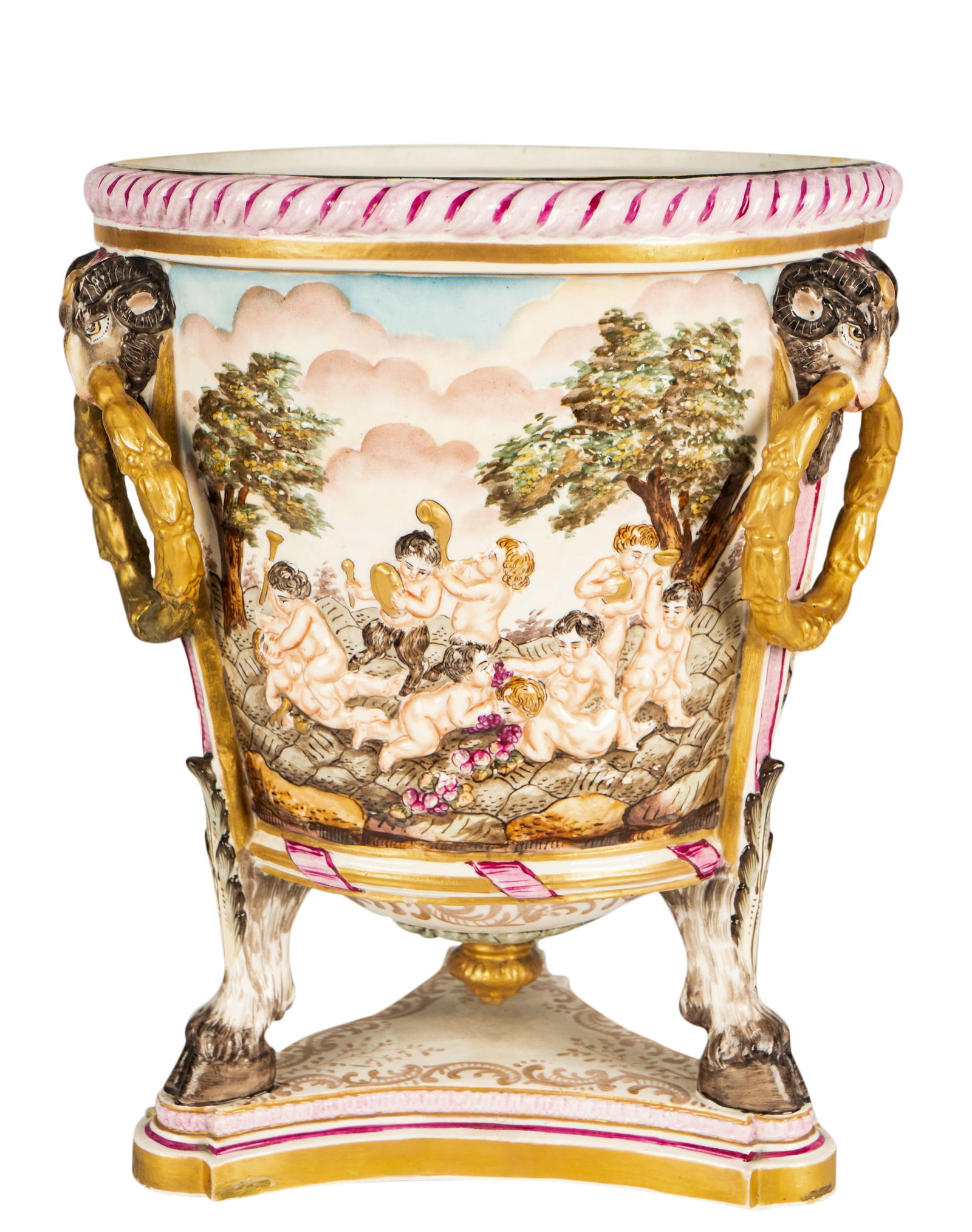 A Capodimonte Porcelain Jardiniere (1 of 16)