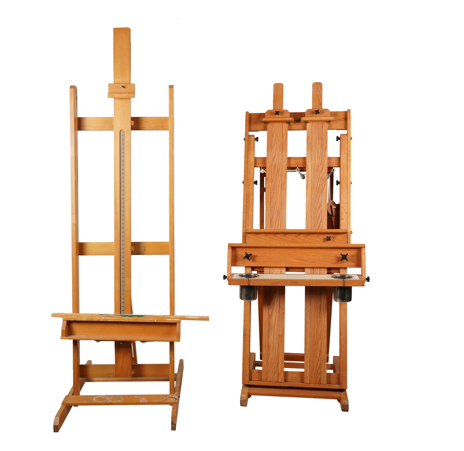 Two Wooden Artist's Painting Easels (1 of 11)