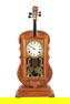A Seth Thomas Violin Walnut Mantel Clock