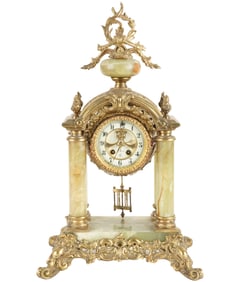 A William C. Gilbert French-Style Mantel Clock