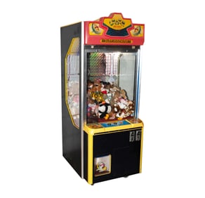 A Vintage Charm Girl Slot Machine Claw Game