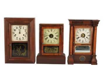 A Collection of Seth Thomas Shelf Clocks