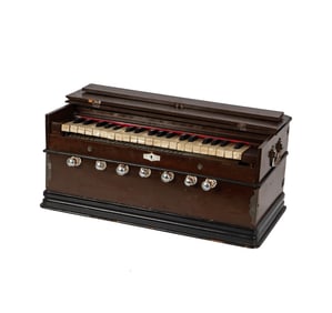 A Vintage Portable Keyboard Harmonium