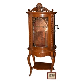 A Regina Corona Style 35 Automatic Disc-Changing Music Box