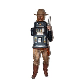 A Mills One Armed Bandit 5 Cent Slot Machine